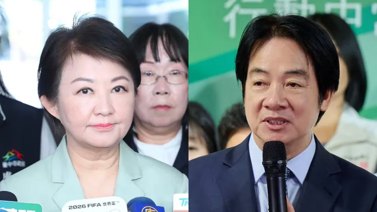 民進黨昨（5）日在台中舉辦首場行動中常會，總統賴清德開嗆台中市長盧秀燕市政表現。左盧秀燕臉書、右何欣純臉書