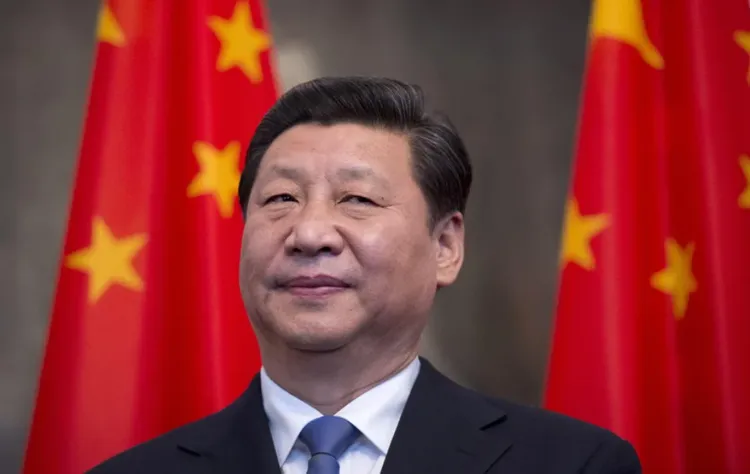 中共《民族團結法》7月上路，顯示北京將長臂管轄再擴張。圖為中國領導人習近平，資料照