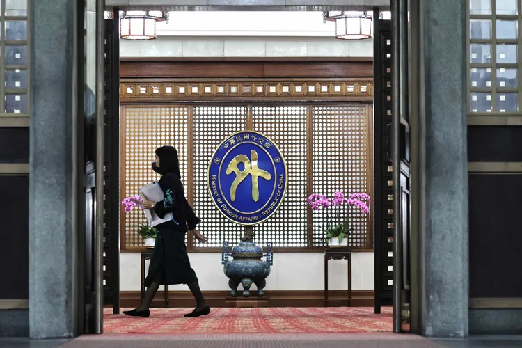 外交部譴責中國利用影響力施壓第三國關閉台灣駐外代表機構。資料照片