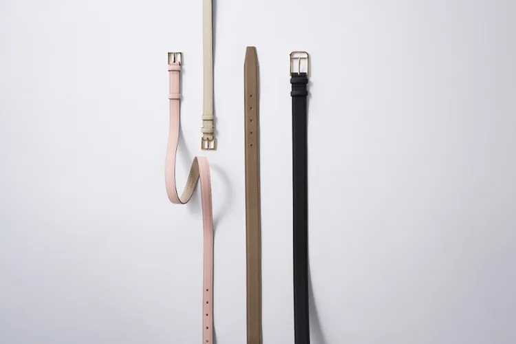 BONAVENTURA女用皮帶，各8500元。品牌提供