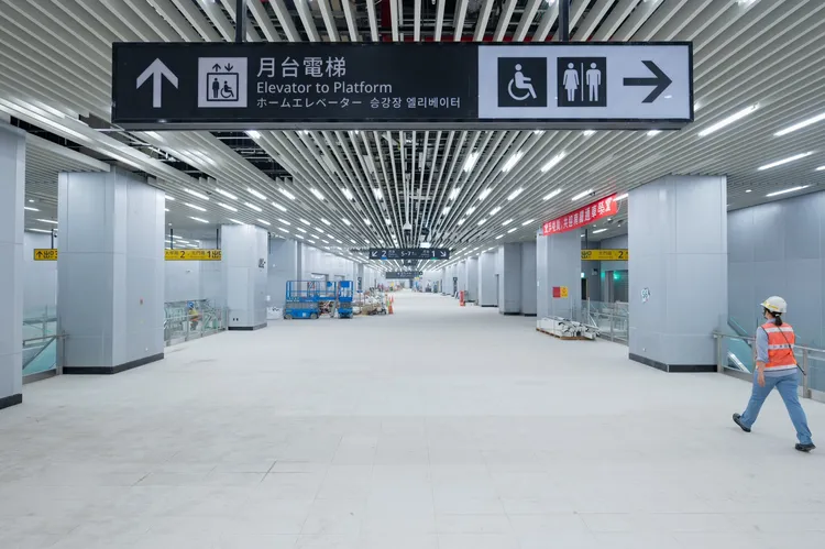 鐵道局長楊正君指出，台南車站通車前重要程序均已陸續完成。鐵道局提供