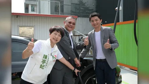 昔替政治人抬轎　今替電動車充電　業者搶進南市布局全台百站