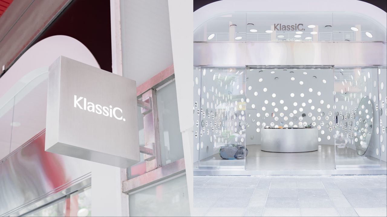 KlassiC.全新形象店根本前衛藝廊 竟把眼鏡藏在牆壁圓孔裡
