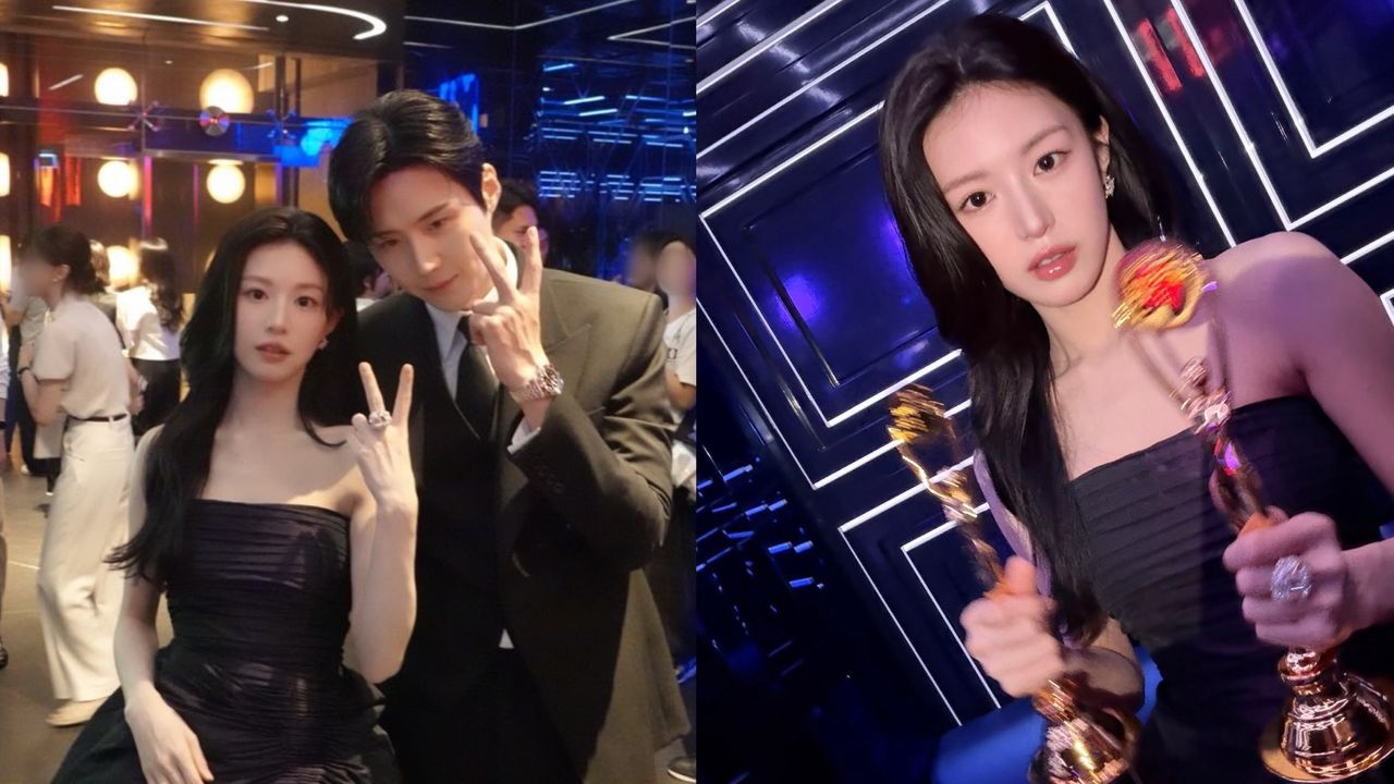 高允貞戴Tiffany珠寶仙氣飄飄 合影金宣虎《愛情怎麼翻譯》CP超甜