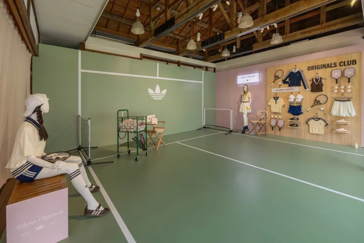 adidas Originals三葉草女孩・風格能量教室 期間限定開張。品牌提供