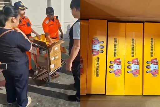 小三通返台踩紅線！3箱中國製「梨汁」闖關遭攔　504包全數沒入
