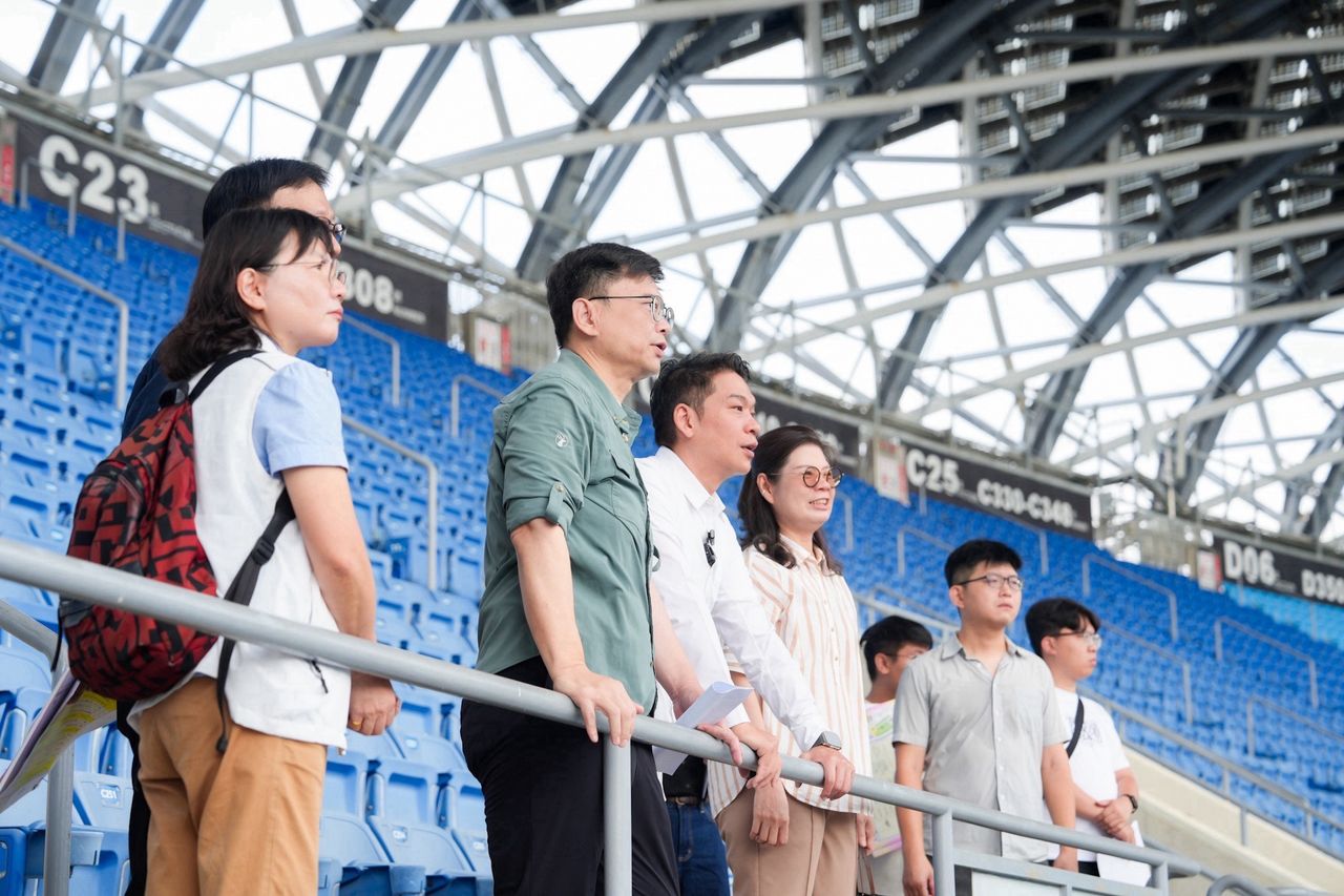 承接大型體育賽事、國際演唱會人潮! 賴瑞隆拋高雄世運主場館「五大升級」