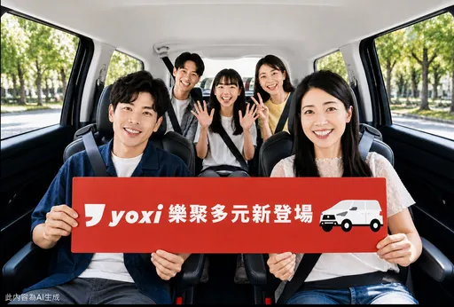 yoxi推6人座計程車服務　主打多人同行、彈性載物及固定車資