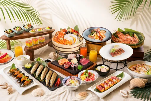 台北萬豪Garden Kitchen推「鮪大航道」　鮪魚、紅蝦、九孔鮑無限吃