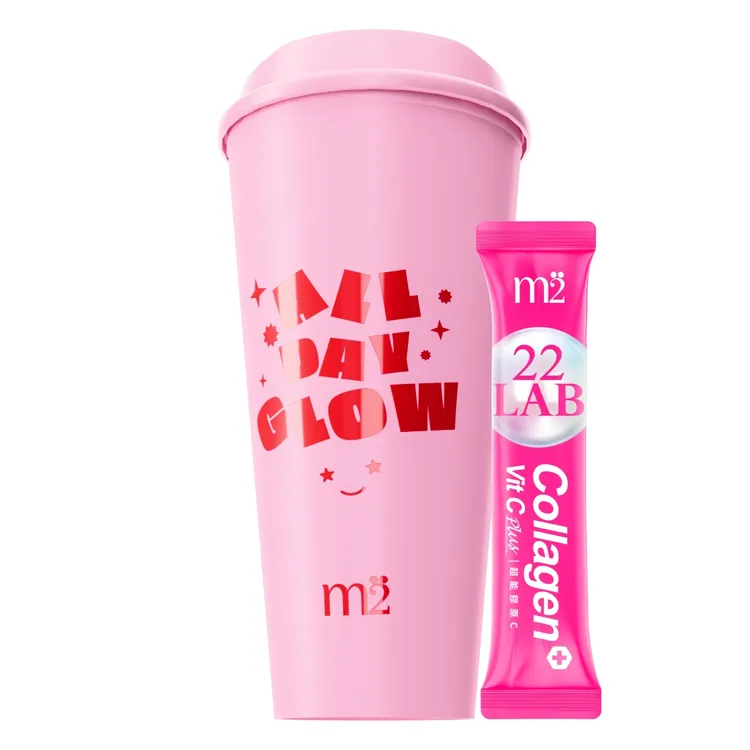 m2美度體驗店限定膠原C粉套組，688元。品牌提供