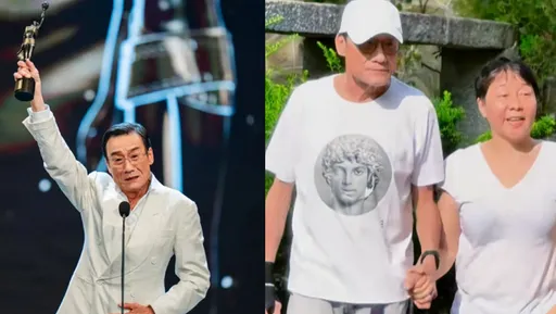 梁家輝十指緊扣愛妻上山祈福！40年零緋聞封最深情影帝