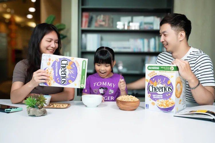 好市多獨家販售「Cheerios雀巢全穀麥圈」3 入家庭分享組，滿足全家早餐需求。業者提供
