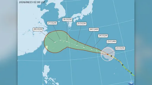 南台灣升級大豪雨！　氣象署：沙德爾颱風發海警機率高