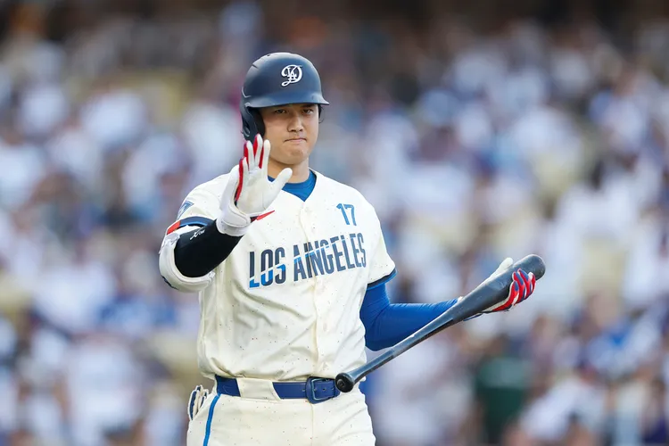 大谷翔平。美聯社