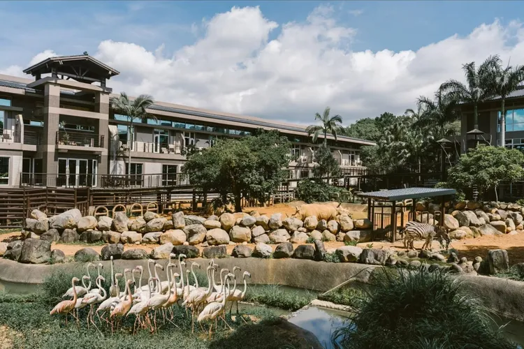 Klook訂關西六福莊生態度假旅館指定房型，送多種生態體驗。業者提供