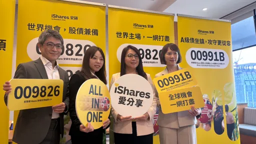 1萬投資全世界！貝萊德009826今掛牌上市　攜00991B布局全球股債