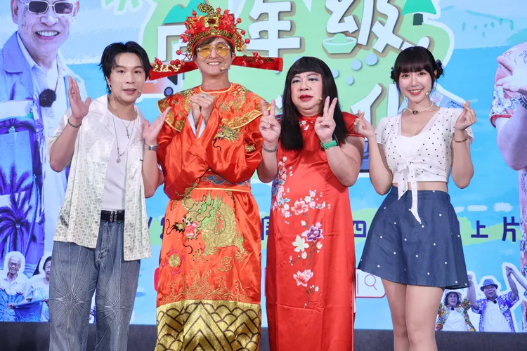 （左起）派翠克、王少偉、董至成、泱泱。莊宗達攝