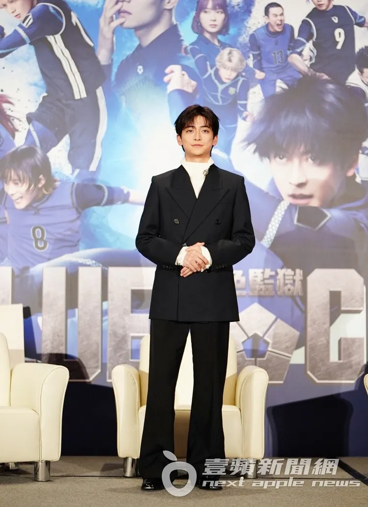 高橋文哉飾演「潔世一」，來台希望吃到演員好友推薦的美食。攝影中心攝