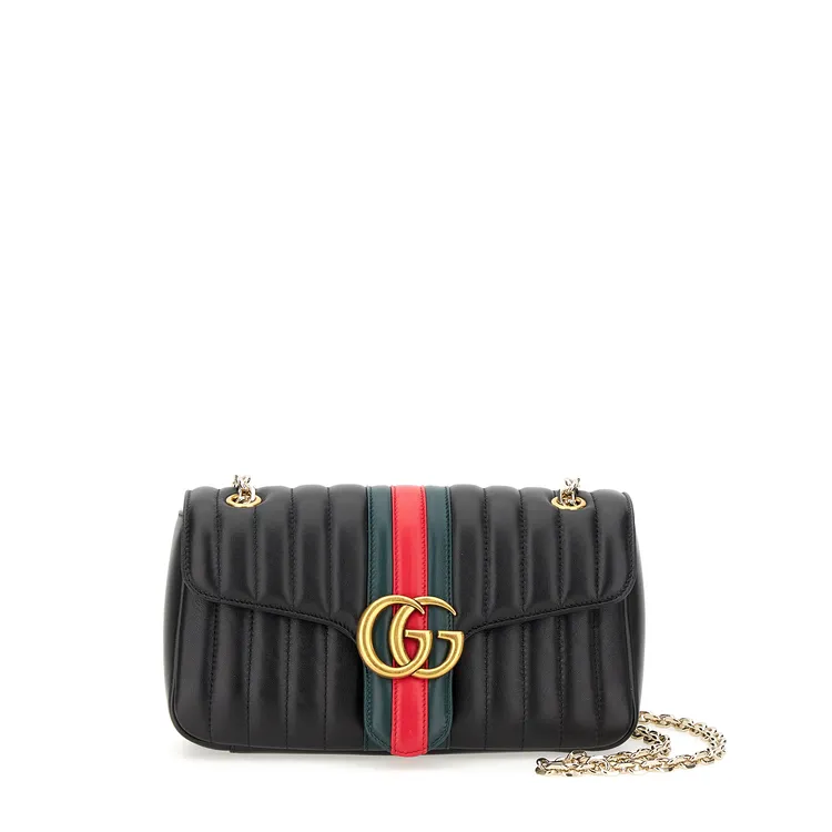 GUCCI Jetset GG Marmont鏈帶包，9萬9600元。品牌提供