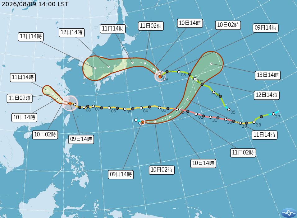又有颱風!「琵鷺」正式生成 氣象署曝對台影響