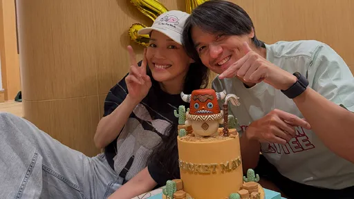 舒淇為52歲老公馮德倫慶生超閃！童趣蛋糕有來頭