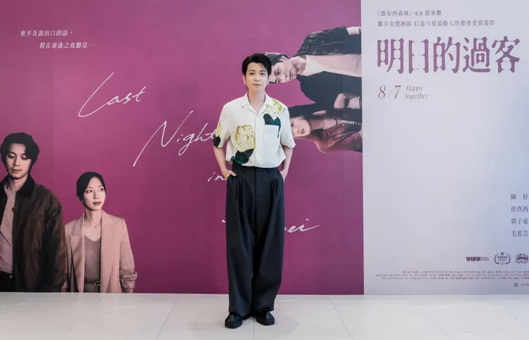 侯彥西飾演男女通吃的「阿信」，有不少親密戲。光年映畫提供