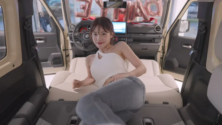 李多慧在台灣入手新車。翻攝自李多慧YouTube