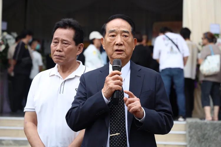 宋楚瑜讚陳盈潔有情有義。莊宗達攝