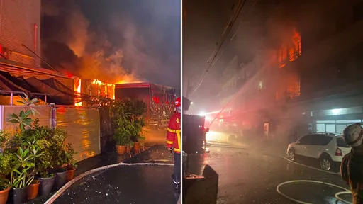 台南大爆炸｜1樓大鐵桶炸飛至4樓　消防員：門窗炸裂「猶如戰爭」