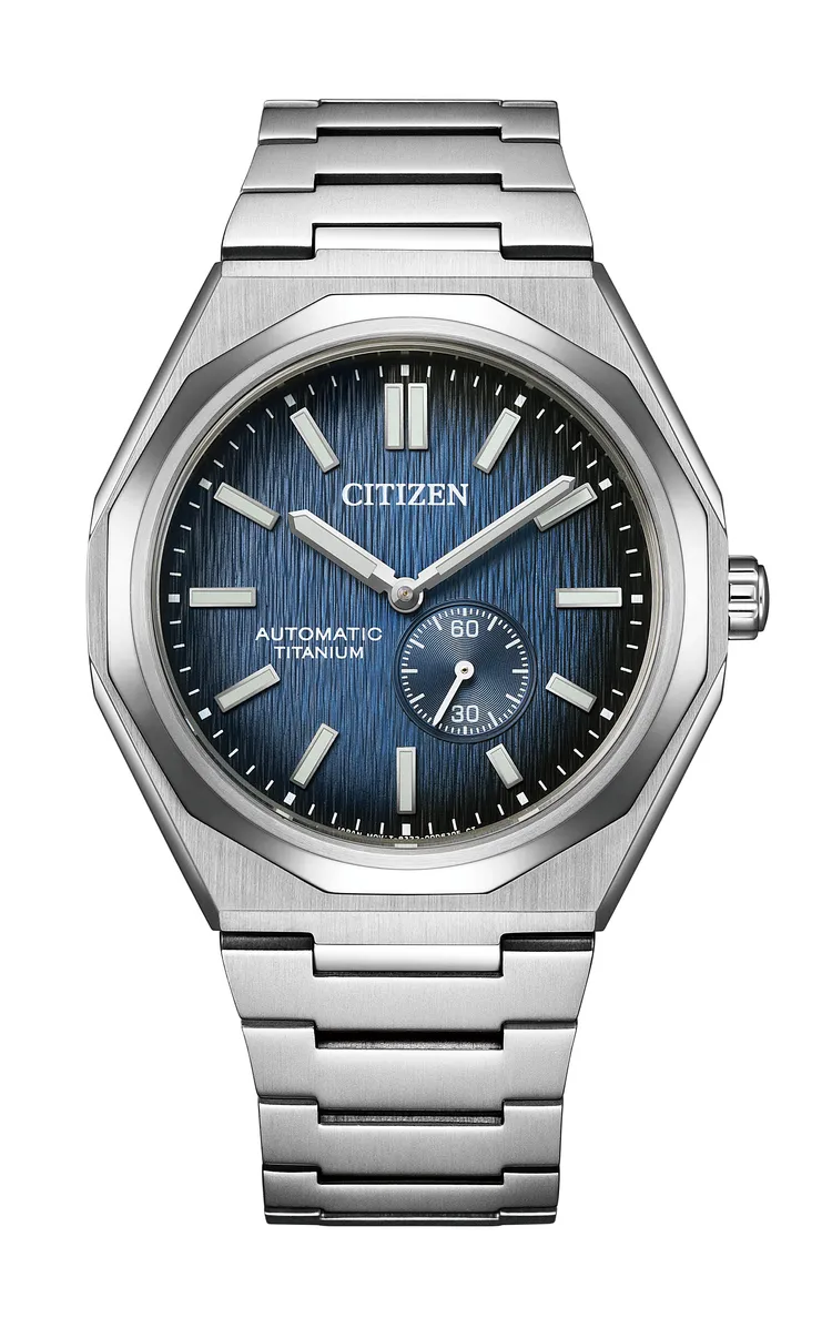CITIZEN Zenshin 60機械腕錶NK5020-58M，2萬3800元。品牌提供