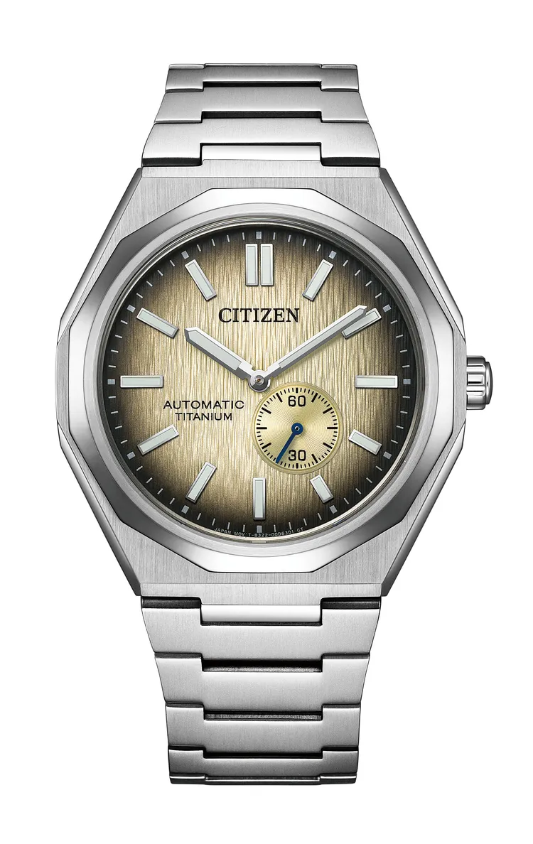 CITIZEN Zenshin 60機械腕錶NK5020-58M，2萬3800元。品牌提供
