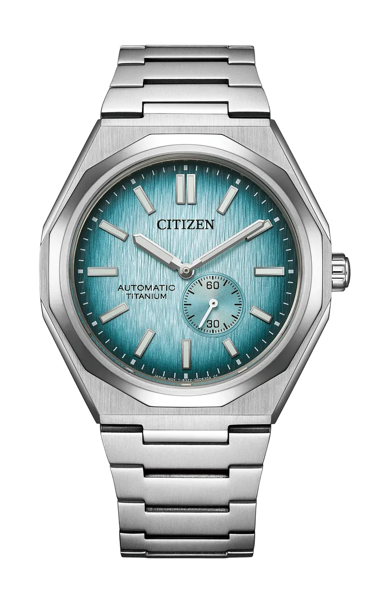 CITIZEN Zenshin 60機械腕錶NK5020-58M，2萬3800元。品牌提供