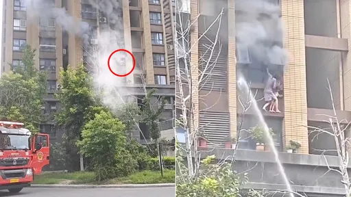 火警救援挨轟反害母女墜樓　中國消防「只噴水沒氣墊」是這原因