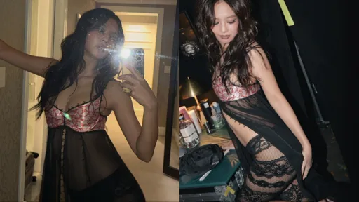 Jennie包緊緊反而更惹火！套透視睡衣、蕾絲褲根本火辣無極限