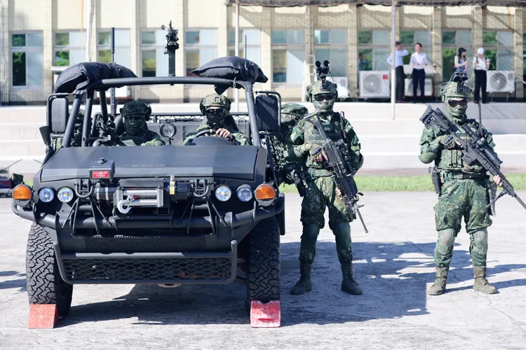 陸軍特戰突擊車。李俊毅攝