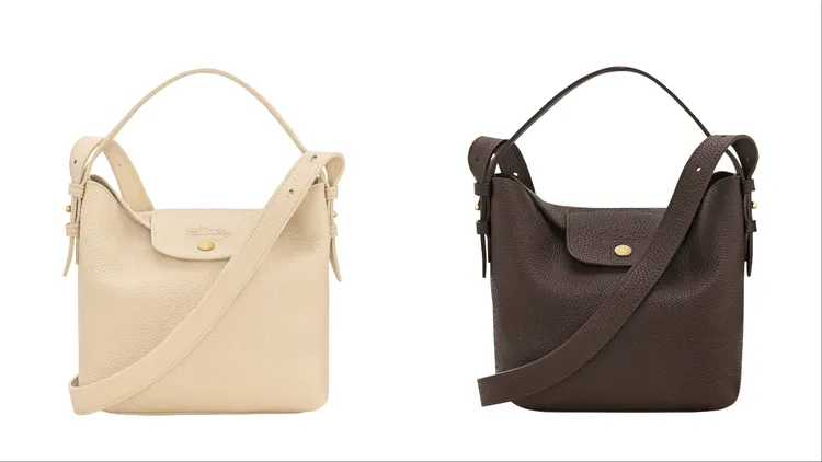 Longchamp Le Cadence 水桶包S，各2萬400元。品牌提供
