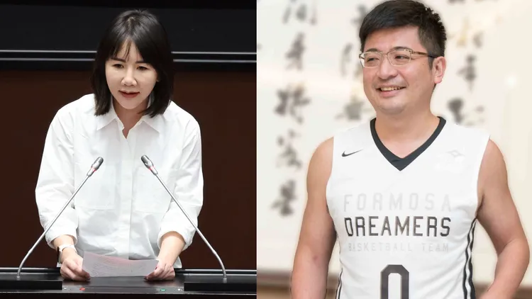  謝典霖曾堅決反對姊姊謝衣鳯選縣長，理由是「怕賴清德政治追殺」，卻自己留下把柄還連累父母。翻攝各自臉書