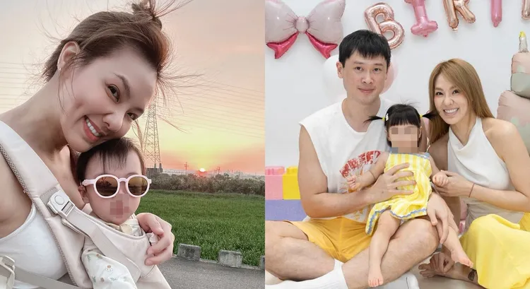 劉雨柔和胡凱翔結婚後，成社皮媳婦。翻攝劉雨柔臉書