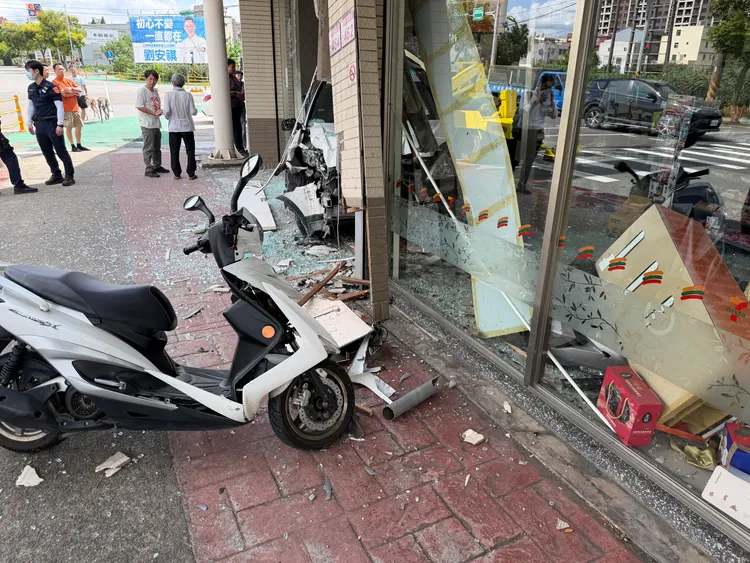 事故現場。民眾提供