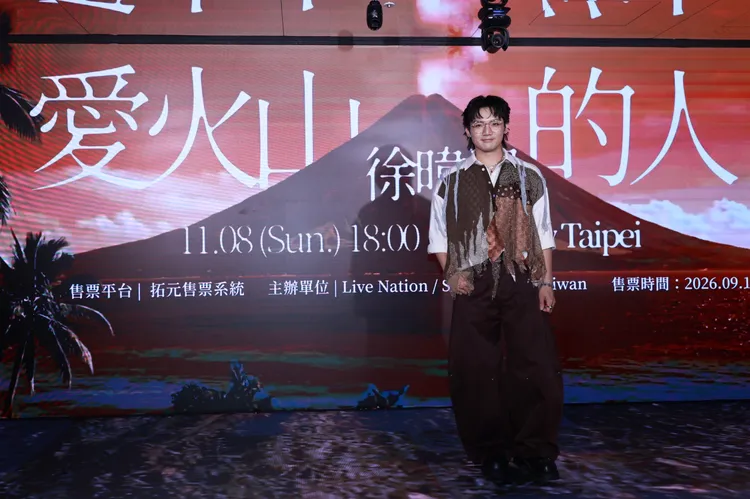 徐暐翔今舉辦聽歌會之餘，也宣布將舉辦個唱。彭欣偉攝