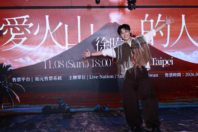 徐暐翔術後已恢復歌聲。彭欣偉攝