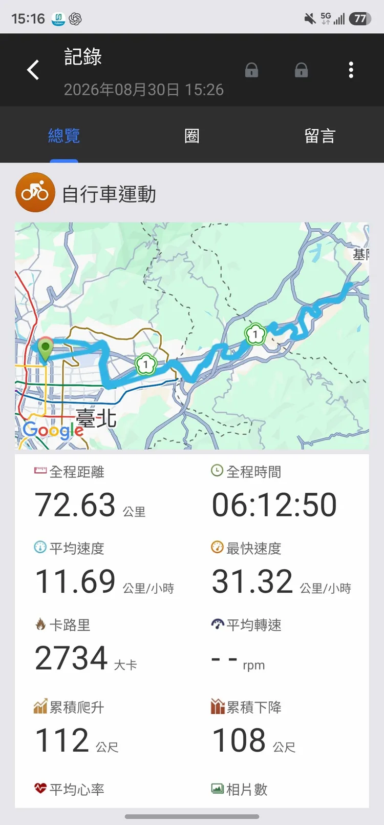 MySports支援23種運動模式，陪伴用戶完整記錄運動日常。台灣大提供