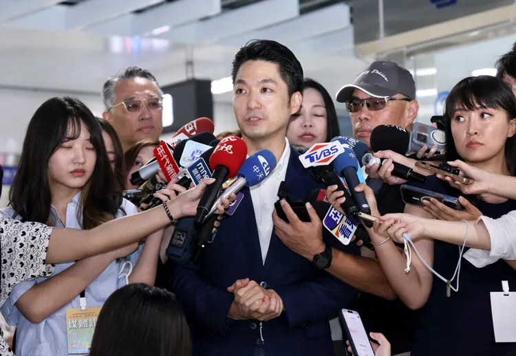 台北市長蔣萬安宣布，兒子赴美不領取教育局補助。莊宗達攝