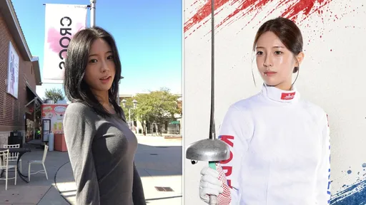 亞運「AI女神」真人長這樣！韓國20歲擊劍正妹爆紅