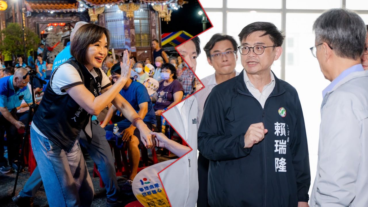 首都對決南下高雄!蔣萬安、沈伯洋同日助陣 柯志恩、賴瑞隆正面拚場