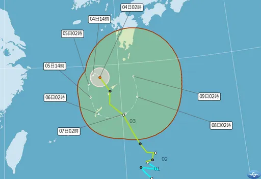 北北基豪雨特報！科羅旺颱風明靠近台灣　下週雨勢才趨緩