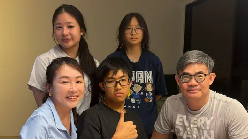 連戰金孫16歲生日！路永佳一家五口首曝光