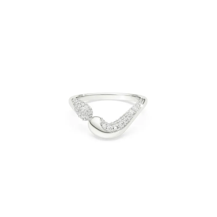 SWAROVSKI Classica開口戒指，7300元。品牌提供