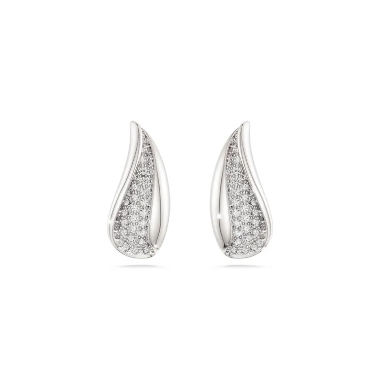 SWAROVSKI Classica水滴形耳環，9500元。品牌提供