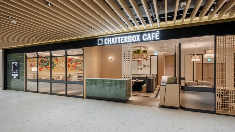 Chatterbox Café今（16日）於台北遠東Garden City大巨蛋7樓開幕。金田興業提供